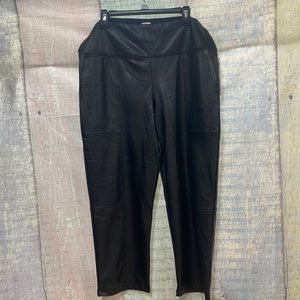 Brand new with tags Woman’s Joie faux leather pants. Size XL.